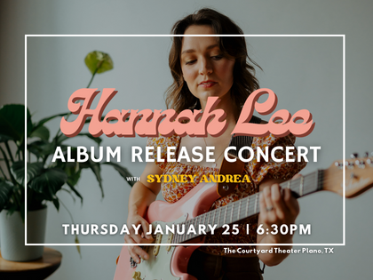 Hannah Lee Album Release