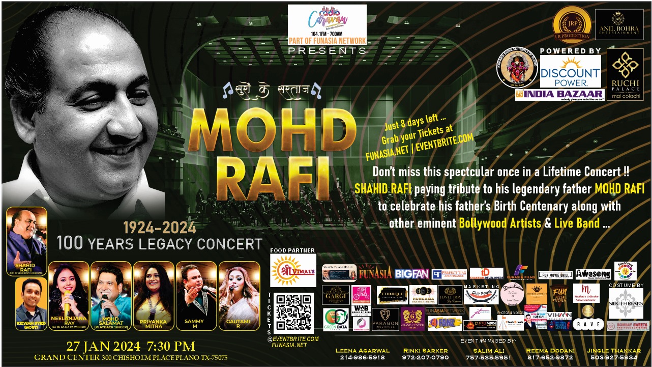 Mohd. Rafi 100 Years Legacy Concert