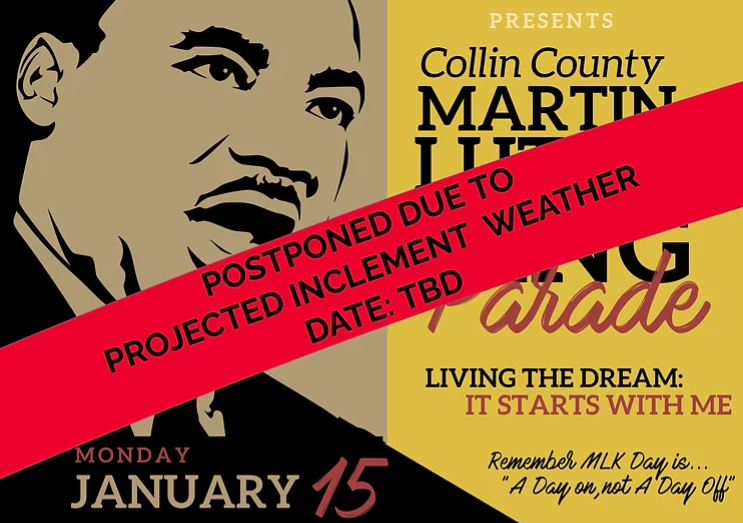 MLK Postponed