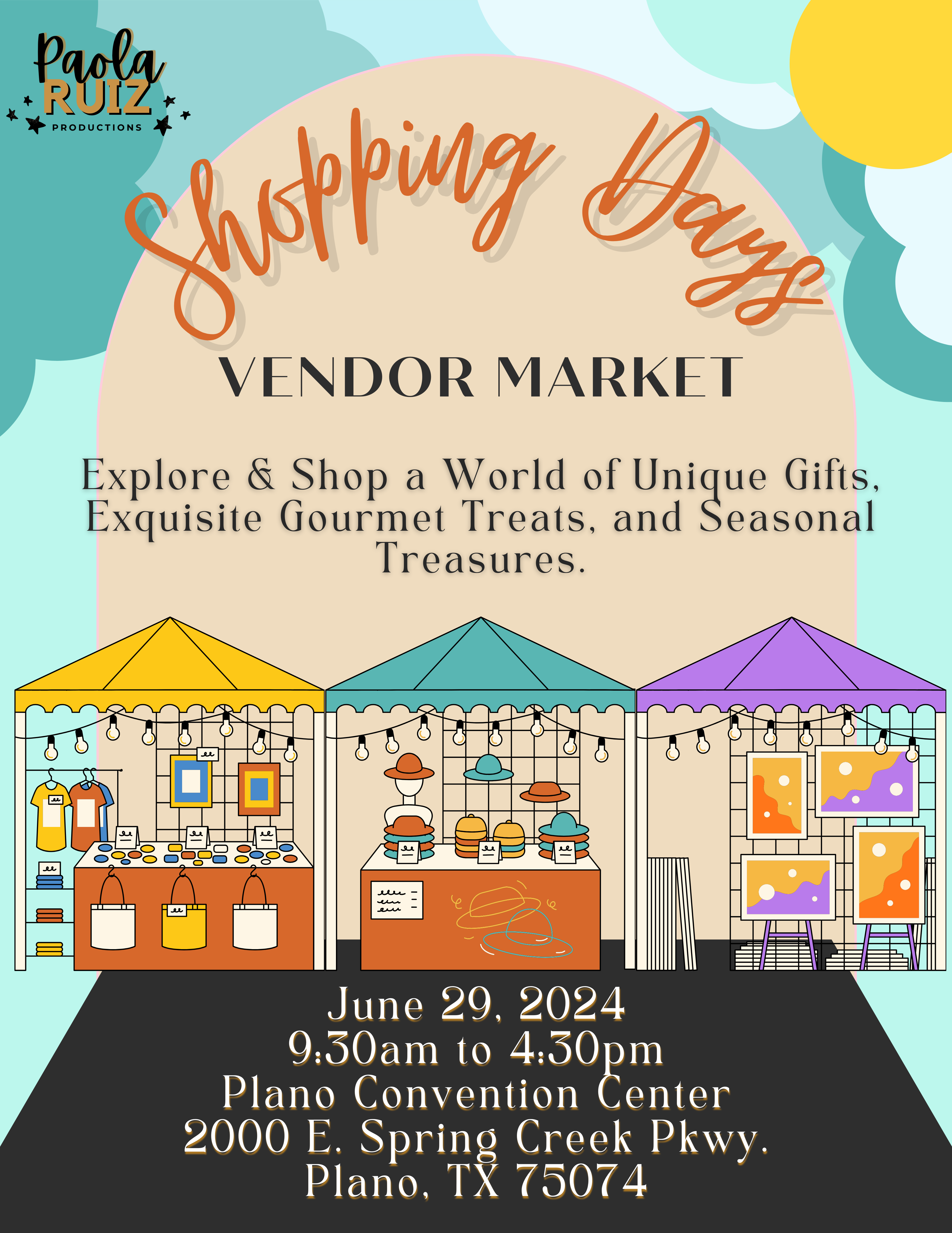 Shopping Days Vendor Market