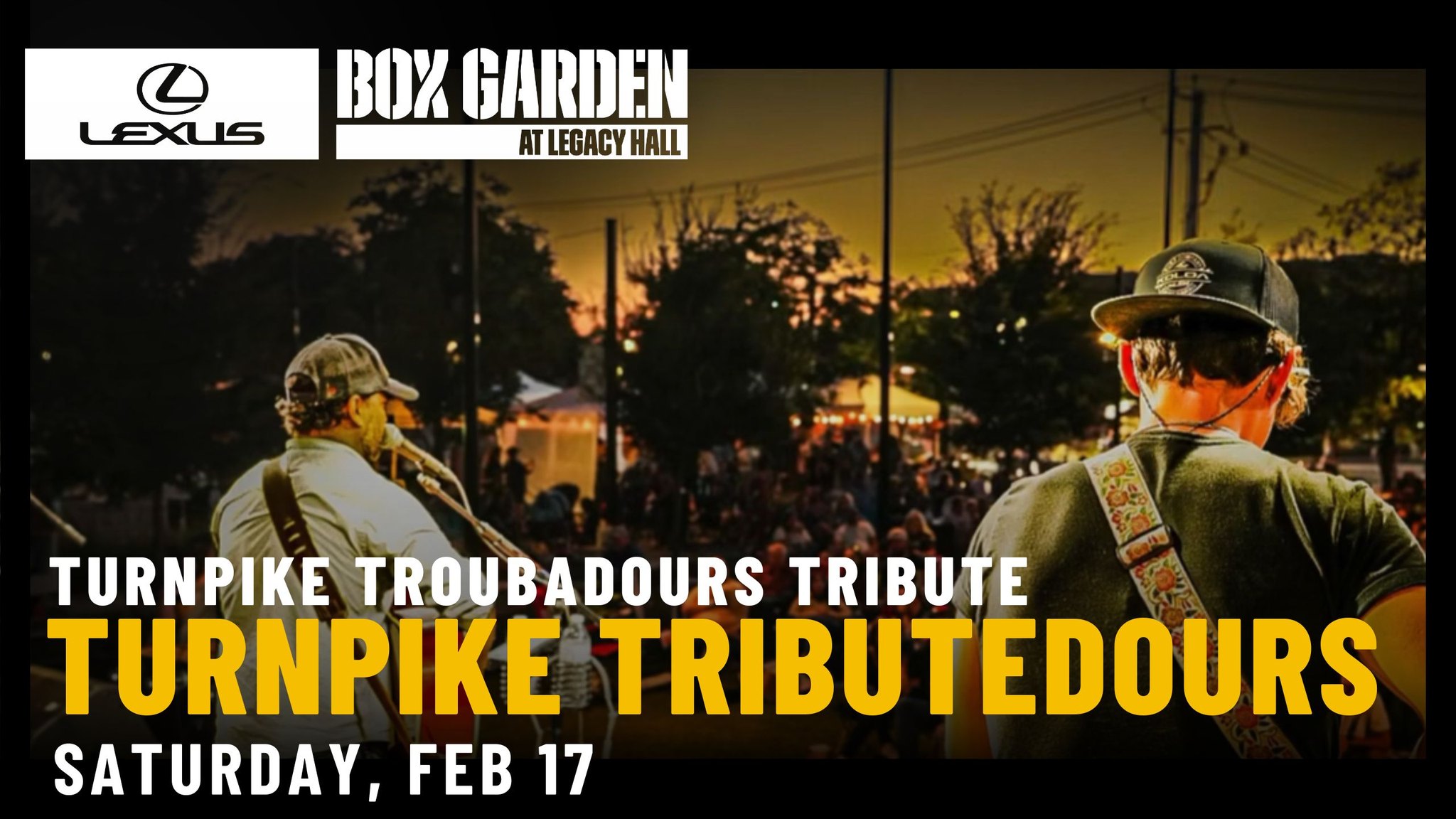 Turnpike Tributedours at Legacy Hall