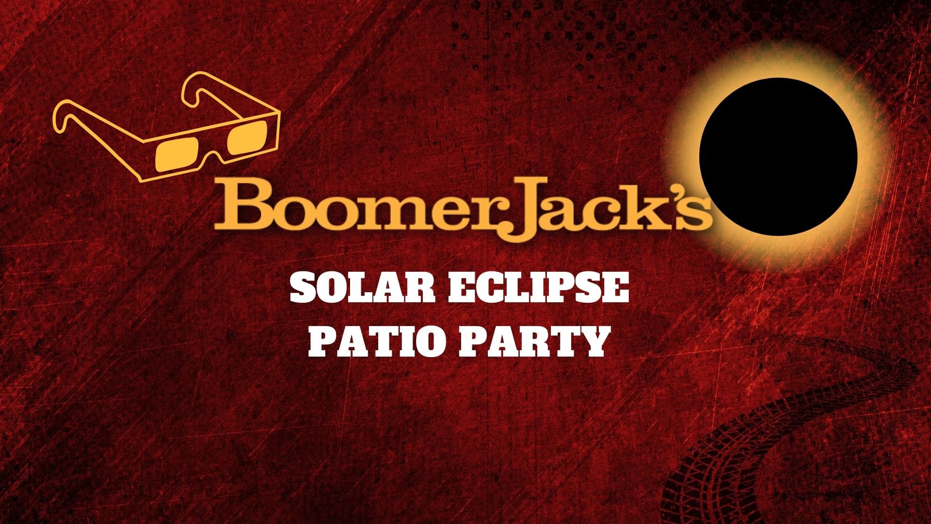 BoomerJacks Solar Eclipse Patio Party