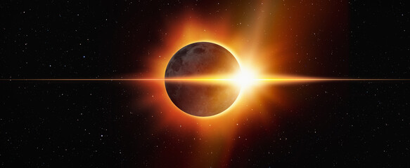 Solar Eclipse 3 Adobe Stock Photo