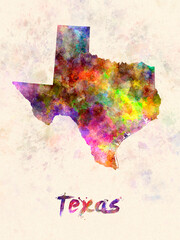 Colorful Texas Adobe Stock Image
