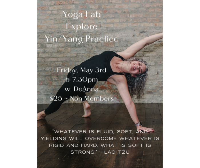 Yoga Lab - Yin/Yang Practice with DeAnna