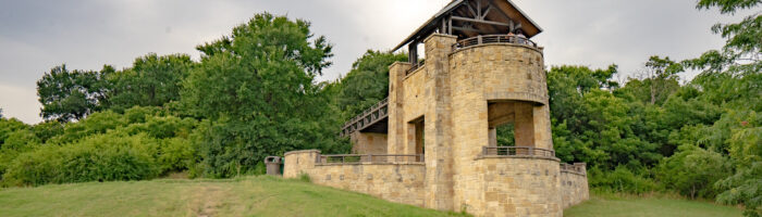 Arbor Hills Nature Preserve look-out tower