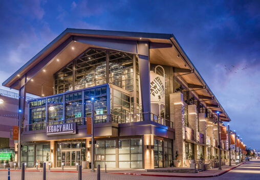 Image de Legacy Hall et du jardin en boîtes