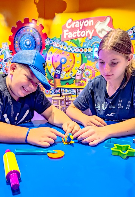 Texas Wanderers at Crayola Experience in Plano, TX