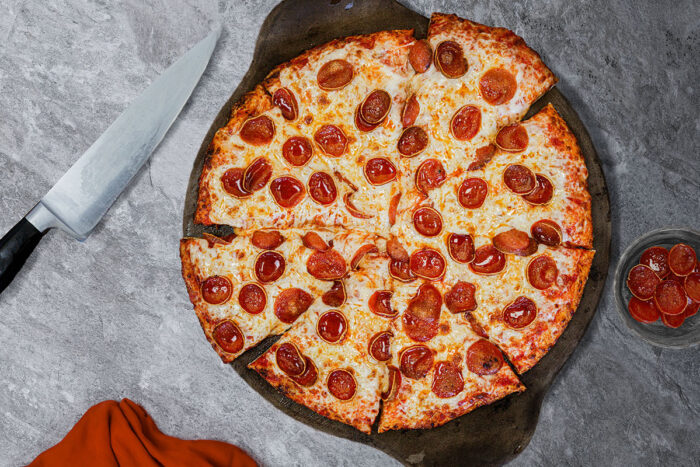 Pepperoni pizza