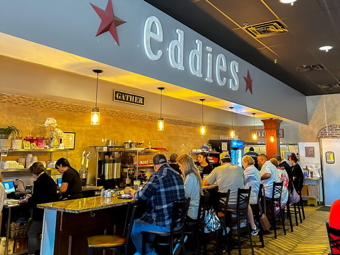 Eddie fathers day diner