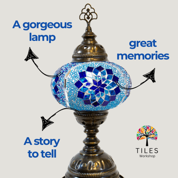 Tiles Workshop - Mosaic Lamp Workshop