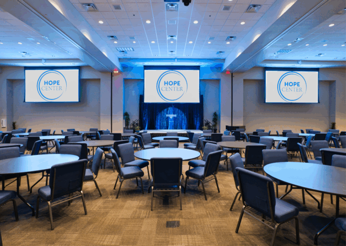 The Hope Center conference room