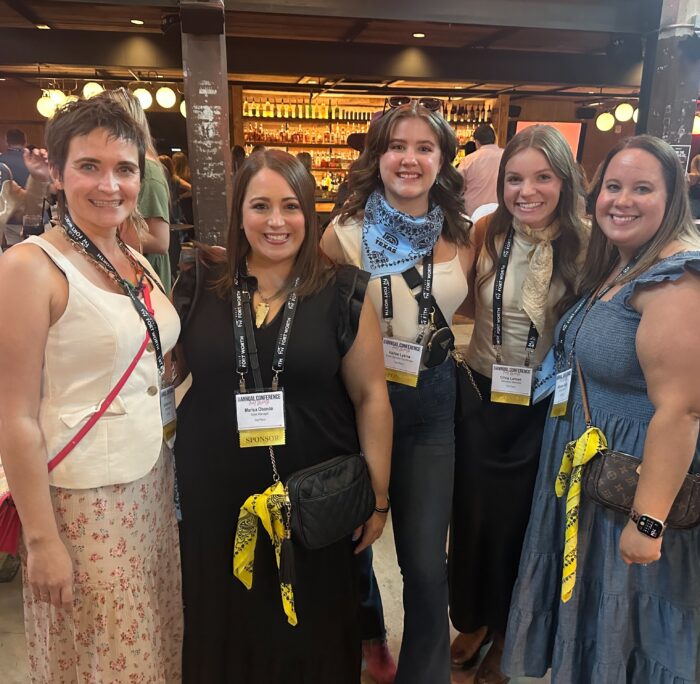 Visit Plano team at the opening reception