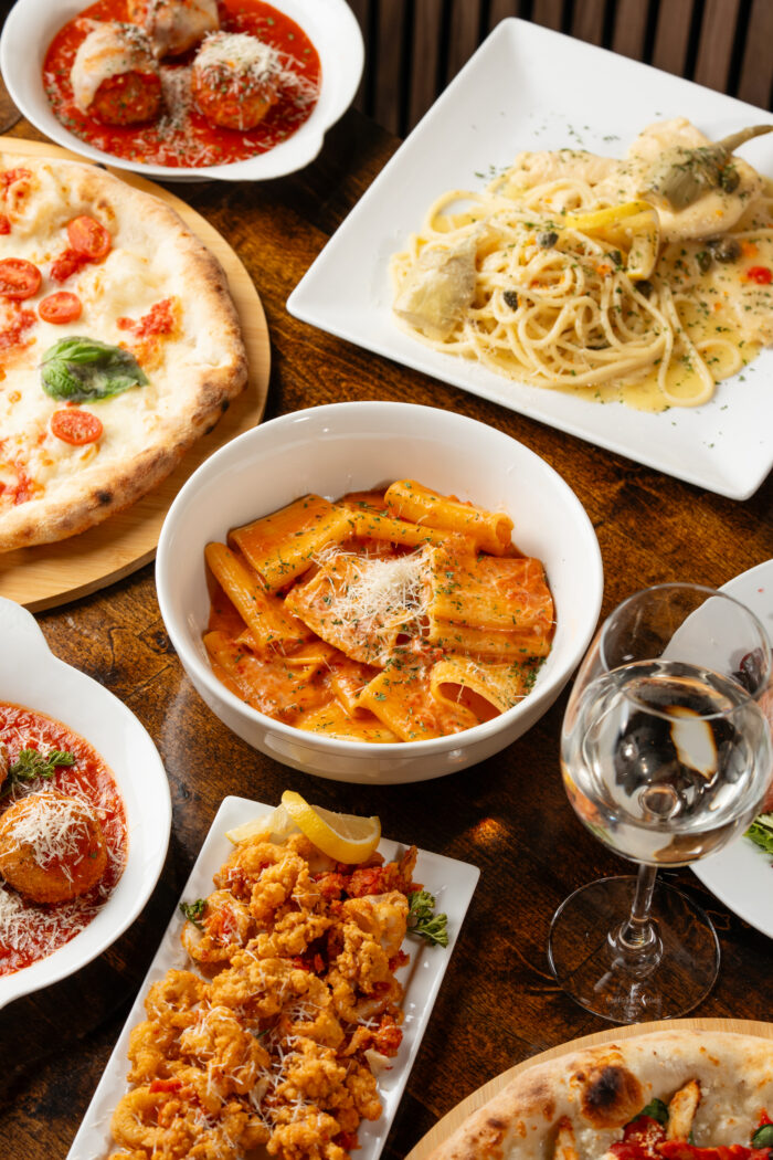 Food from Unici Trattoria